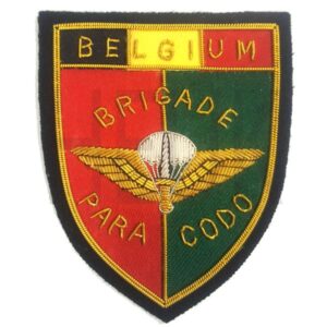 Belgium Brigade Para Codo Bullion Badge
