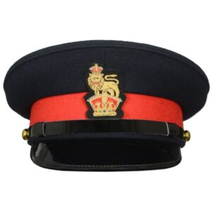 British Army Staff No 1 Service Dress Cap, Military Hat, Gold Peak Cap