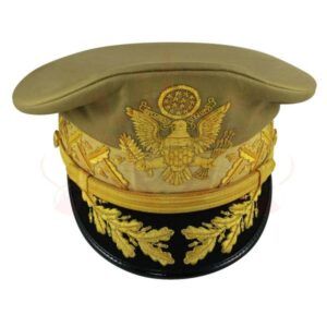 US Army Peak Cap General Douglas Macarthur’s Uniform Military Khaki Hat