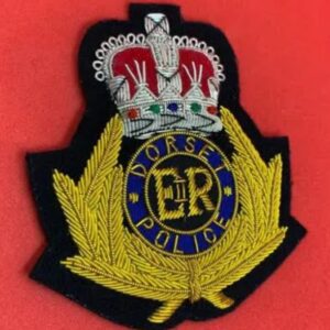 Dorset Police Embroidery Batch – Official Handmade Badge
