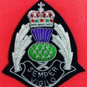 Yamima Sports Handmade Embroidered “Semper Vigilo” Badge